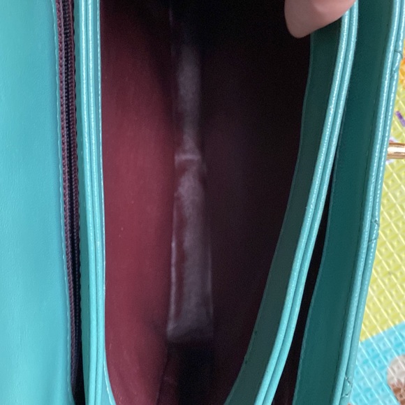 chanel Lambskin Quilted Small Trendy CC Flap Dual Handle Bag Light Green - Picture 4 of 5